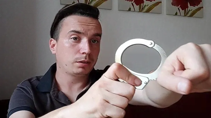Наручники полиции Болгарии🇧🇬🇪🇺 - Турции🇹🇷  VLR GUN COMPANY SUPER - копия PERLEES HANDCUFF COMPANY