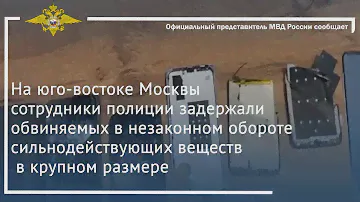 Ирина Волк: Сотрудники полиции задержали обвиняемых в незаконном обороте сильнодействующих веществ