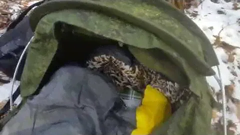 Тест бивуачного мешка зимой