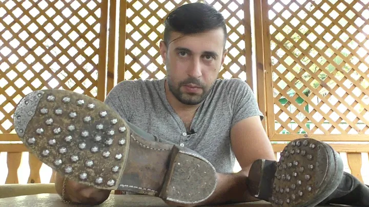 Маршевые сапоги солдата Вермахта / German soldier marсhing boots