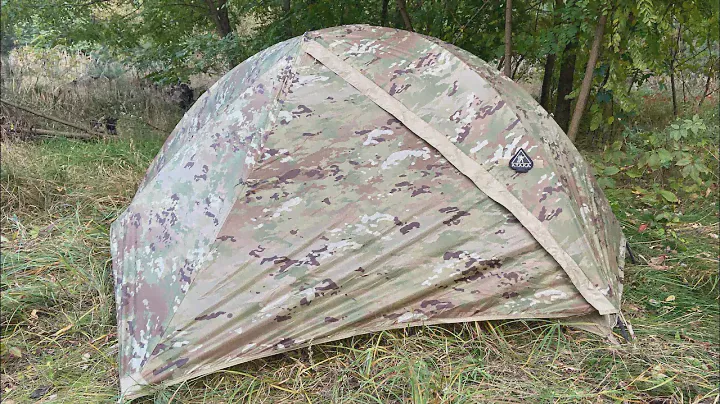 Обзор военной палатки армии США - LITEFIGHTER1. В НОВОМ КАМУФЛЯЖЕ! ARMY OCP MULTICAM